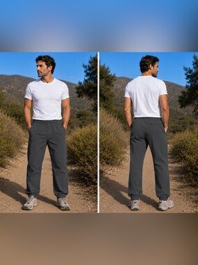 Soybu Men's Joggers in Charcoal